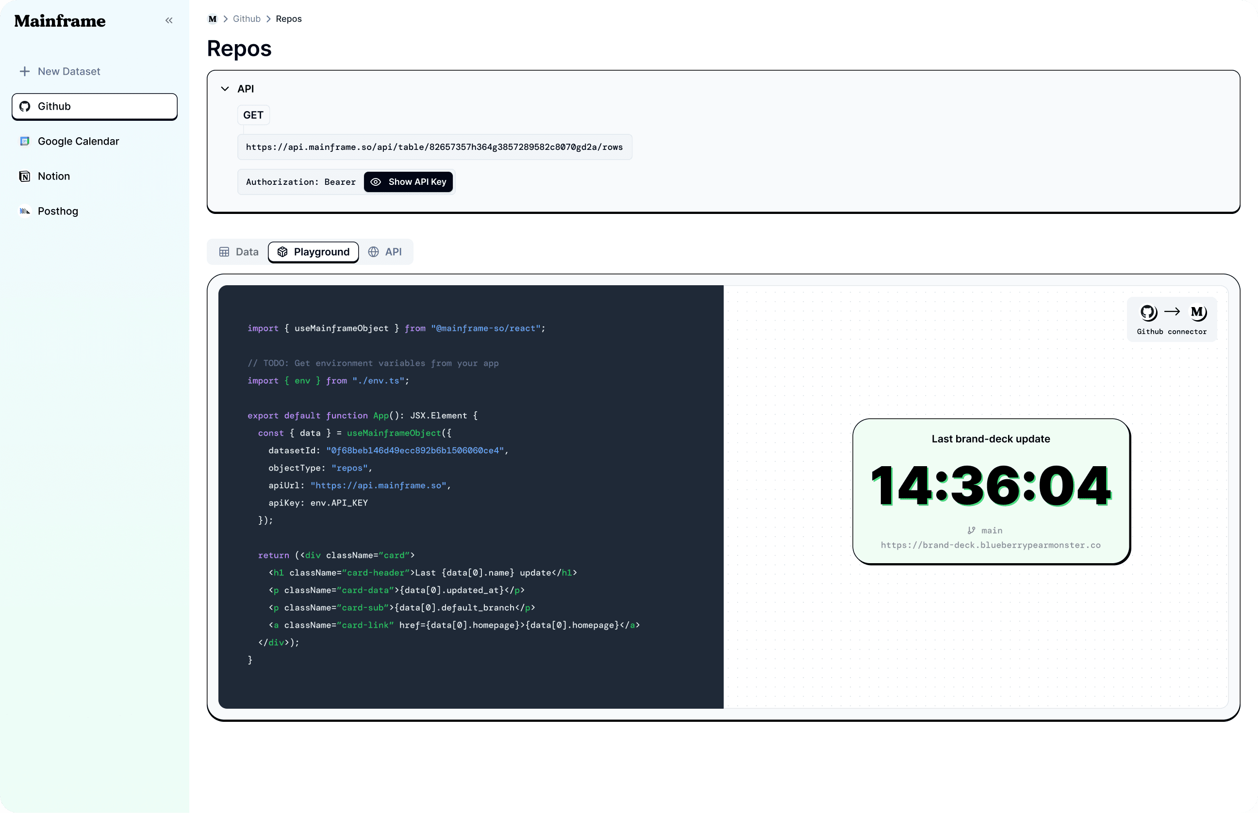 Mainframe Playground